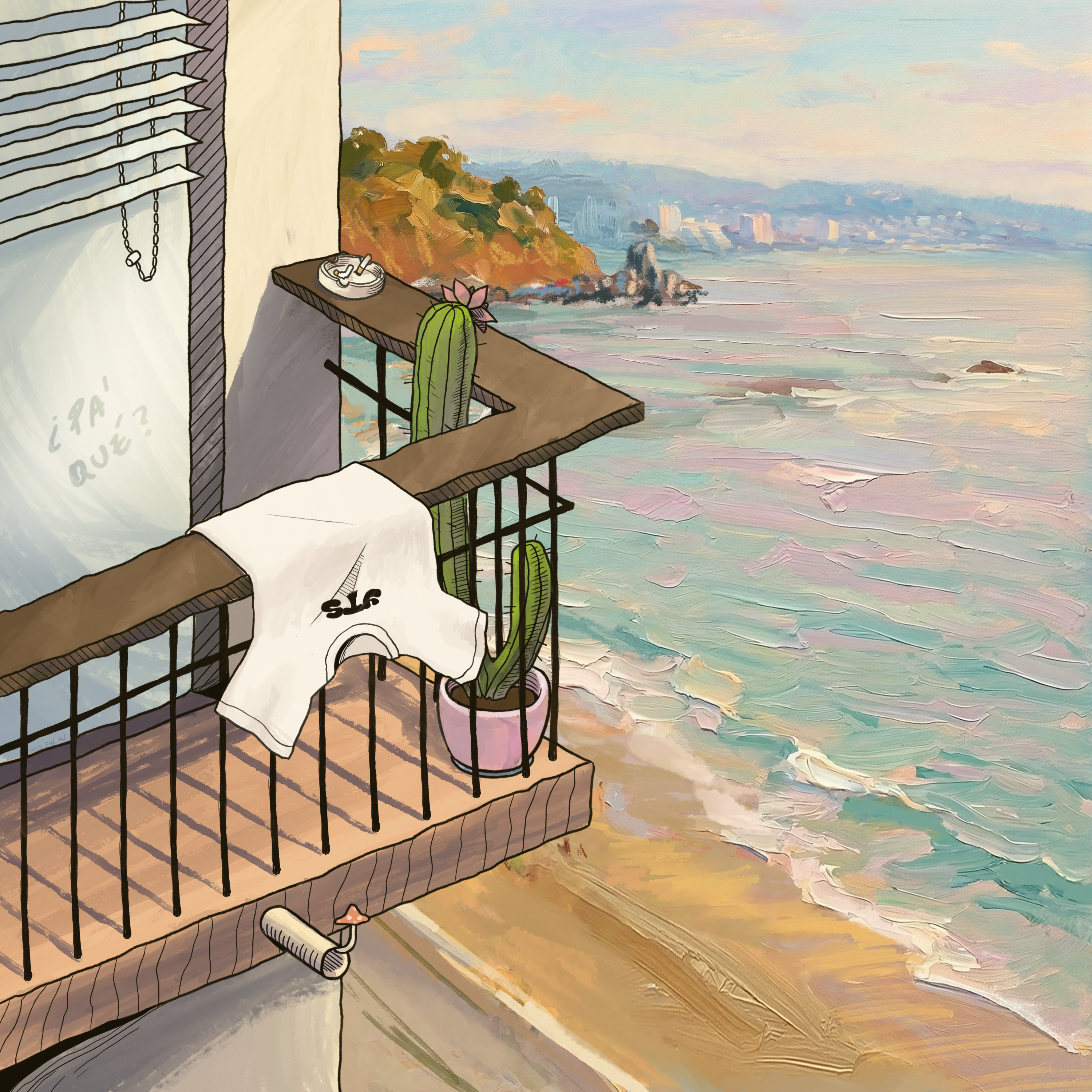 Portada del single ¿PA' QUÉ?